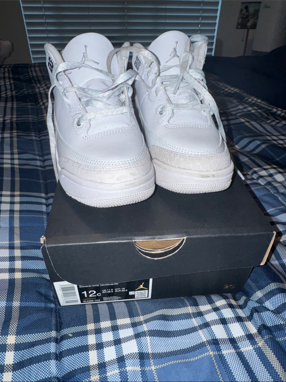 Jordan Kids' White Low-Top Sneakers